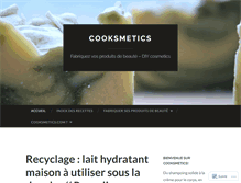 Tablet Screenshot of cooksmetics.com